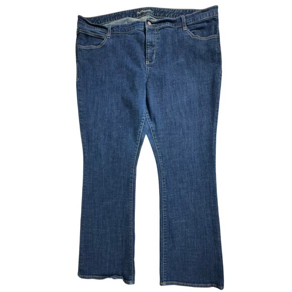 Old Navy The Dreamer Womens Jeans Size 20 (42x30) Bootcut Stretchy Dark Wash - Picture 6 of 9
